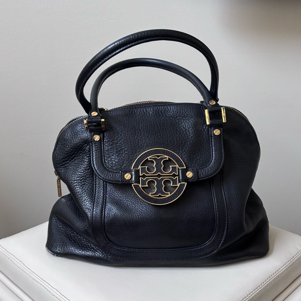 Authentic {Tory Burch} Dome Amanda Bag